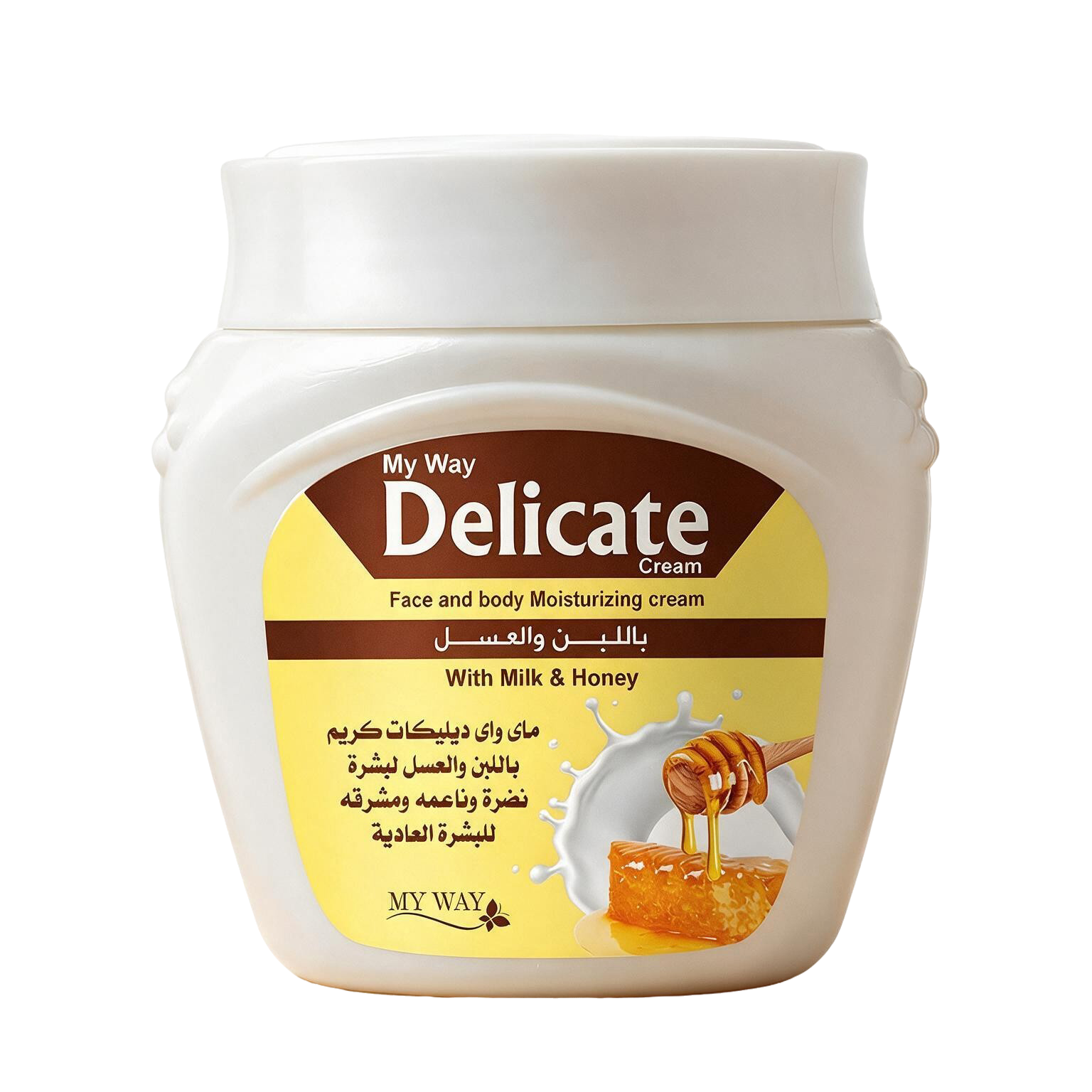 كريم Delicate باللبن والعسل لبشرة نضرة وناعمه ومشرقة للبشرة العادية 150جم - 4588
