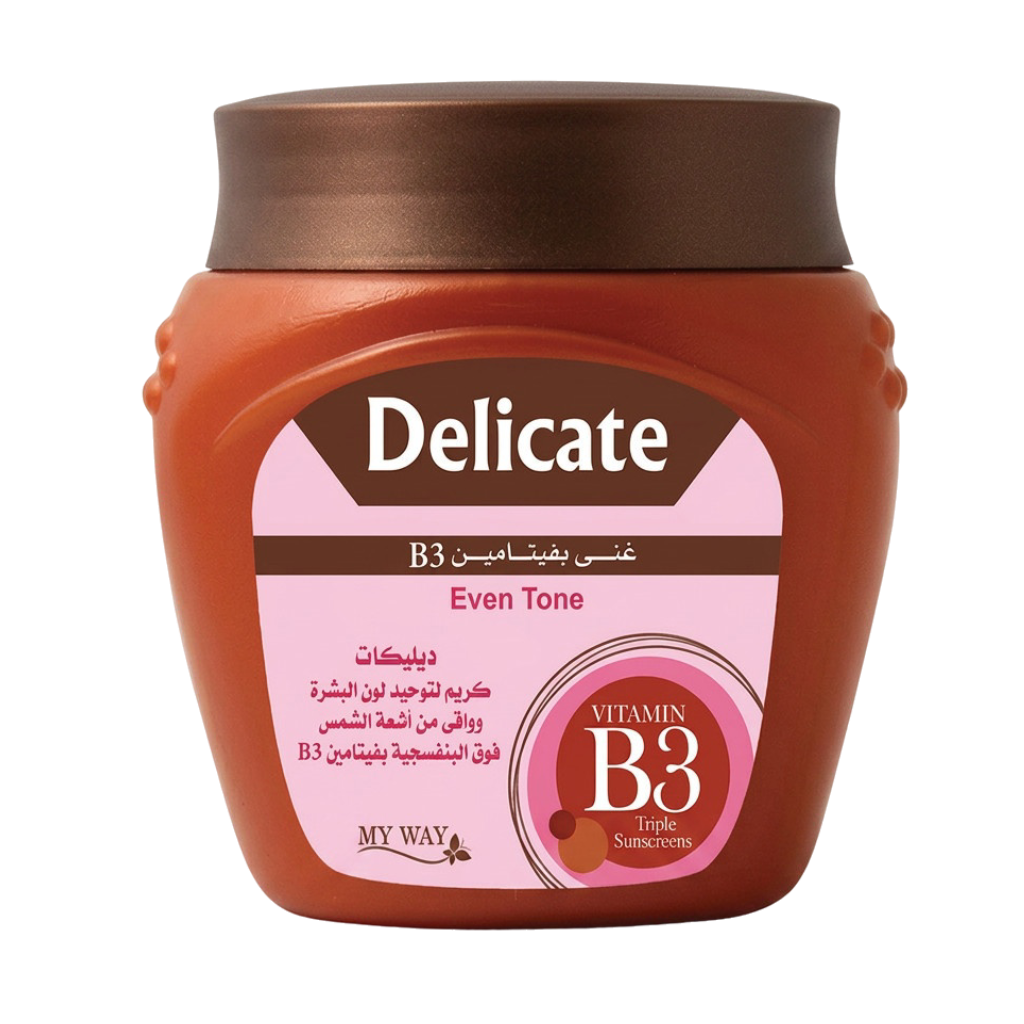 كريم Delicate بفيتامين B3 لتوحيد لون البشرة 150 جم - 4123