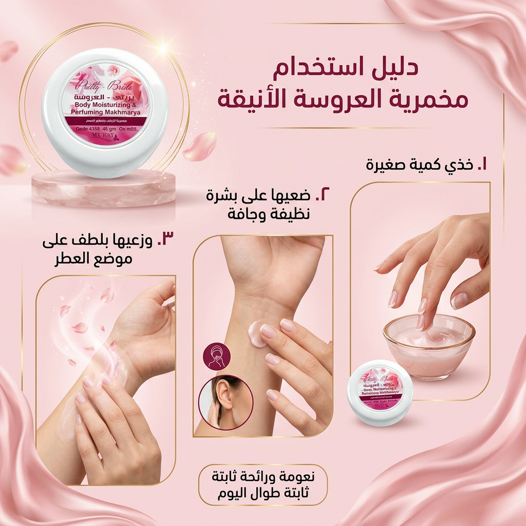 4358 product image العروسة مخمرية الجسم لنعومة وتفتيح وتعطير تدوم طويلاً 45 جم - 4358