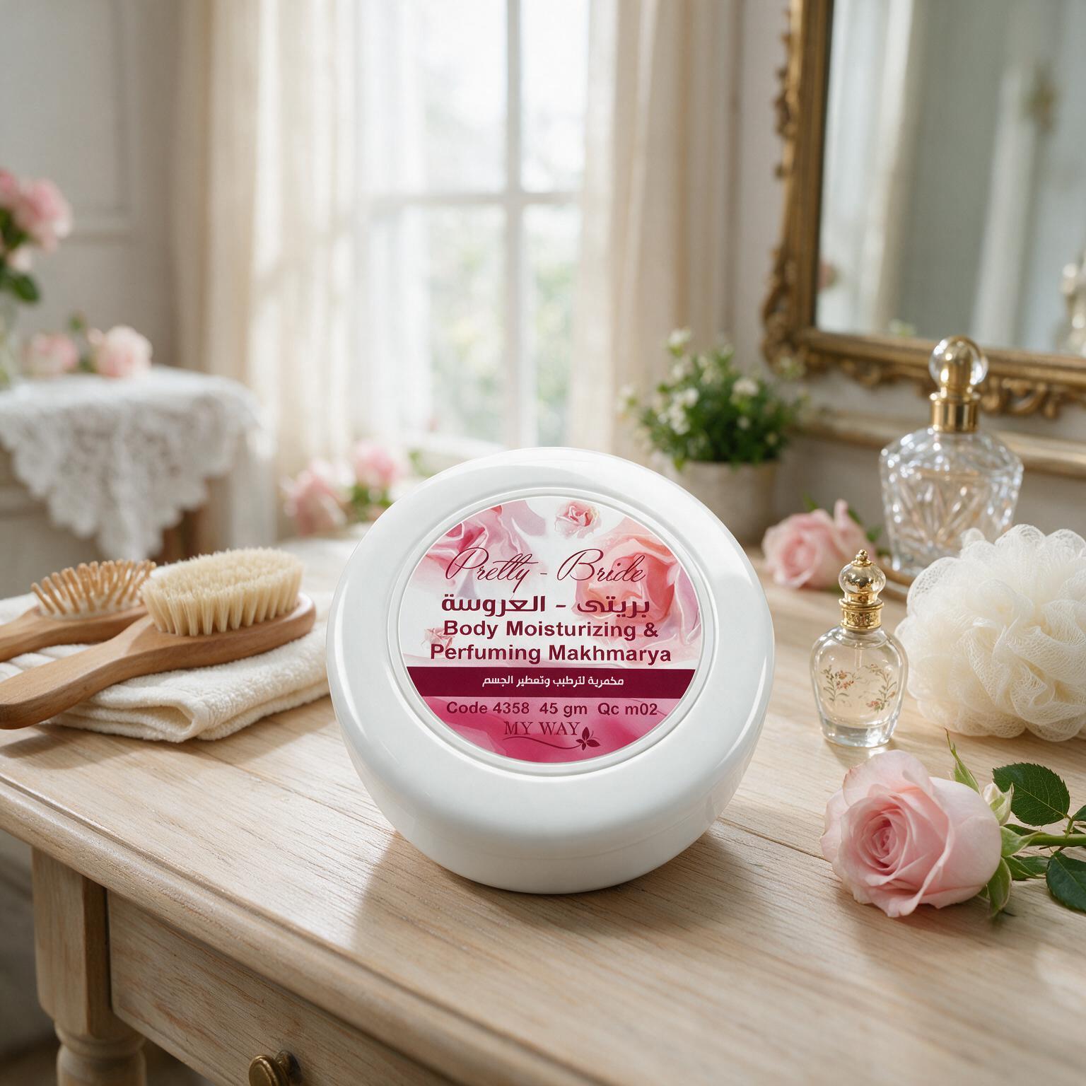4358 product image العروسة مخمرية الجسم لنعومة وتفتيح وتعطير تدوم طويلاً 45 جم - 4358