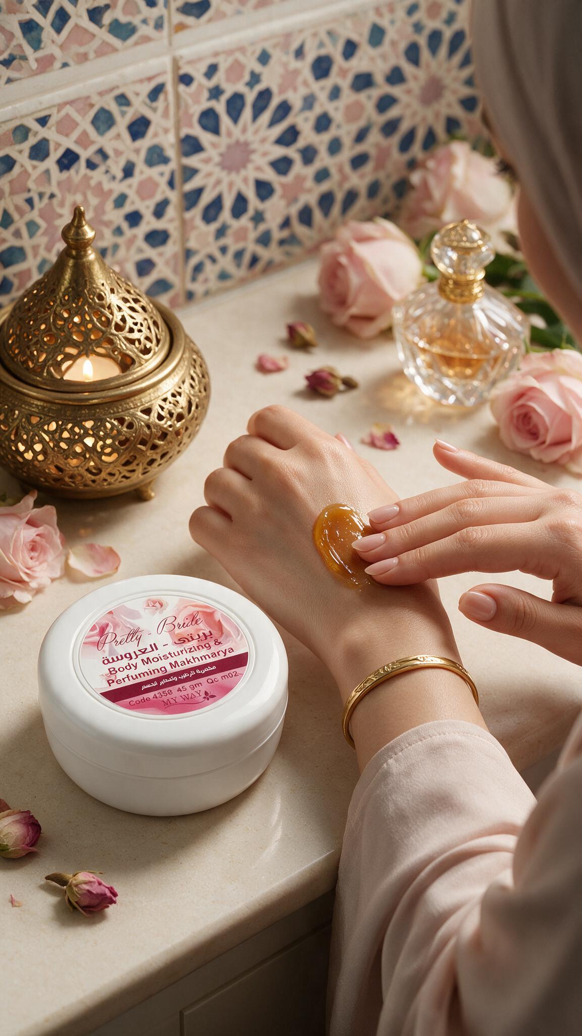 4358 product video image العروسة مخمرية الجسم لنعومة وتفتيح وتعطير تدوم طويلاً 45 جم - 4358