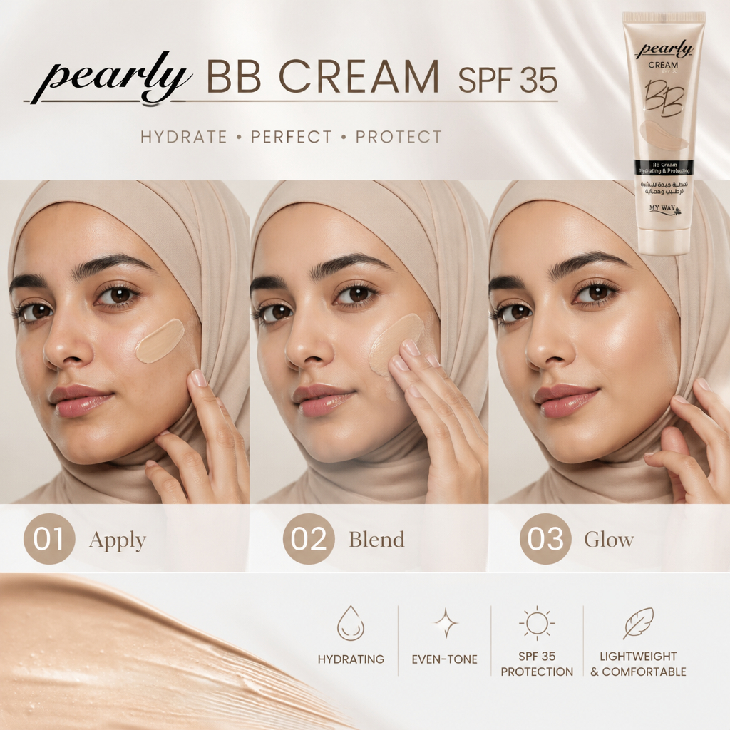 كريم بيرلى ميديام BB SPF 35 - 8864